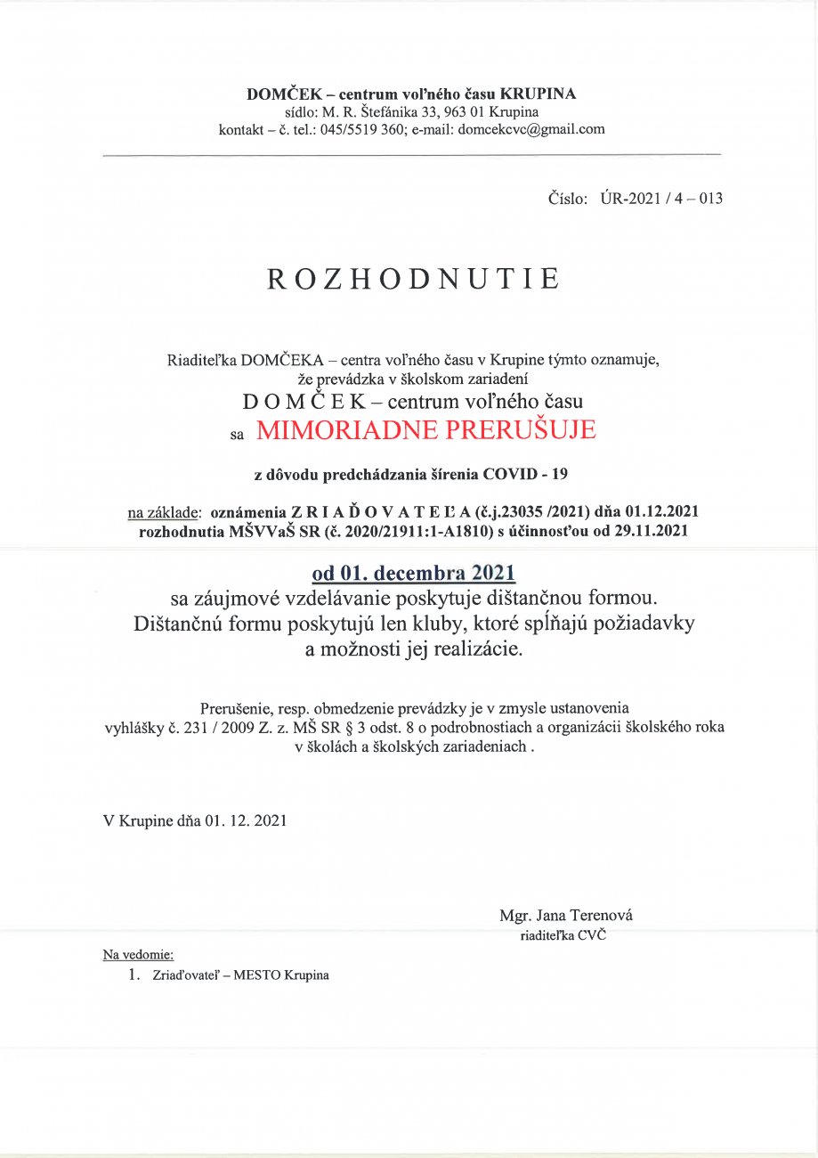Rohodnutie