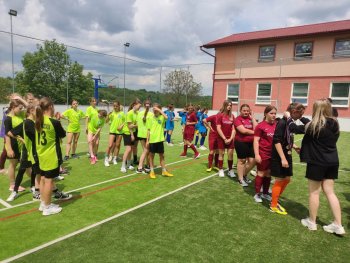 školský pohár SFZ futbal žiačok ZŠ 30.5. 2023
