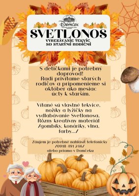 SVETLONOS V DOMČEKU SVETLONOS V DOMČEKU