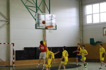 Okresné kolo- basketbal chlapci