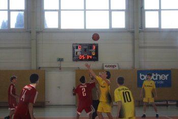 Okresné kolo- basketbal chlapci