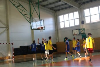 Okresné kolo- basketbal chlapci