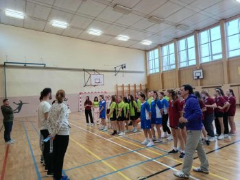 Okresné kolo v basketbale dievčat