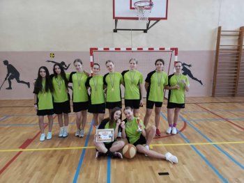 Okresné kolo v basketbale dievčat