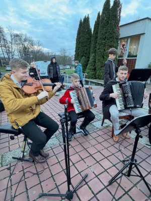 Mikuláš v obci Hontianske Nemce