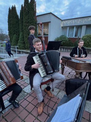 Mikuláš v obci Hontianske Nemce