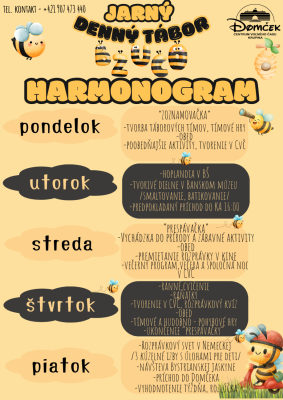 jarný tábor Bzučo