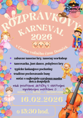 Rozprávkový karneval 2026