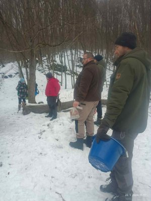 poľovnícky krúžok - zakrmovanie