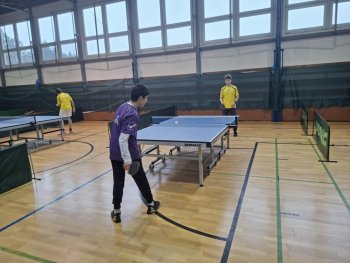 okresné kolo v stolnom tenise chlapcov a dievčat