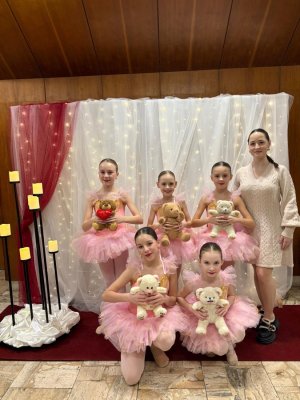 Vystúpenie baleťáčik - ples Litava a Hontianske Nemce