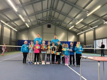 Zimný klubový tenisový turnaj v Lieskovci