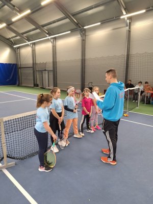 Zimný klubový tenisový turnaj v Lieskovci