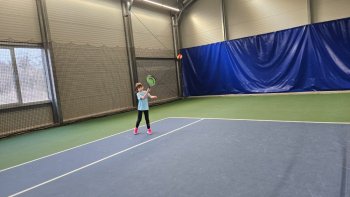 Zimný klubový tenisový turnaj v Lieskovci