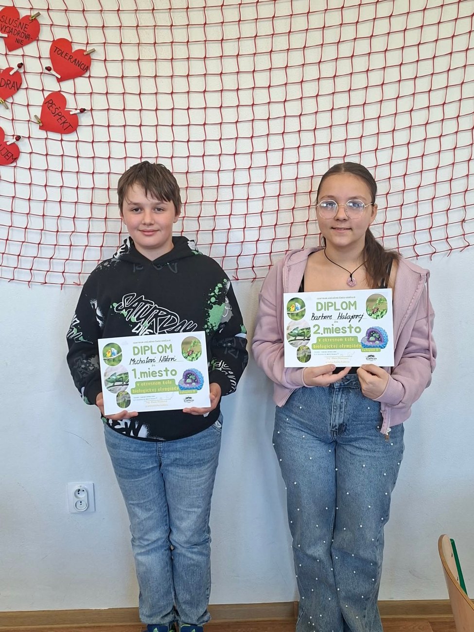 Okresné kolo biologickej olympiády kat. D