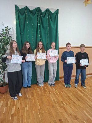 Okresné kolo matematickej súťaže - PYTAGORIÁDA kat. - P6 P7 P8