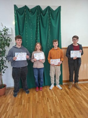 Okresné kolo matematickej súťaže - PYTAGORIÁDA kat. - P6 P7 P8