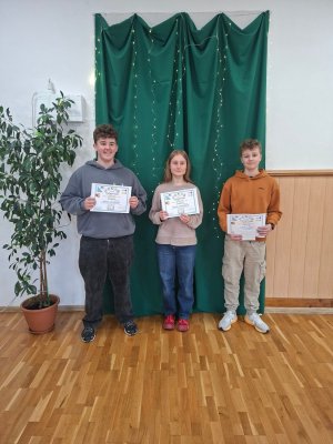 Okresné kolo matematickej súťaže - PYTAGORIÁDA kat. - P6 P7 P8