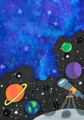 Vesmír očami detí - výtvarná súťaž