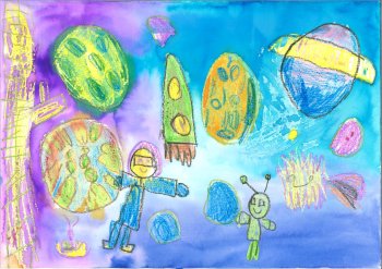 Vesmír očami detí - výtvarná súťaž